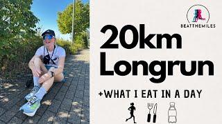 Letzter Longrun vor dem Berlin Marathon - So trainiere ich ⎮ + What i eat in a day ️