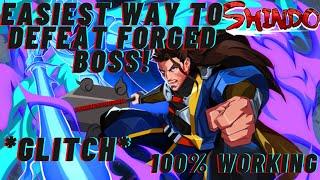 *GLITCH* HOW TO COMPLETELY GLITCH FORGED BOSS IN SHINDO LIFE | 100% WORKING | Shindo Life