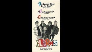 Opening to Clerks (1994) - 1995 Canadian VHS Release