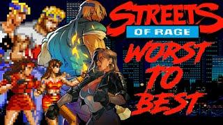 Ranking EVERY Streets Of Rage Game From WORST TO BEST (Top 5 Games)