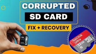 How To Fix Corrupted SD Card Without Losing Data? Recover Deleted Files From Corrupted SD Card