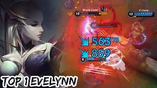 Wild Rift Evelynn - Top 1 Evelynn Gameplay Rank Challenger