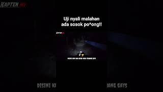 scary horor tengah malam lewat jalan angker #motovloghoror #scary