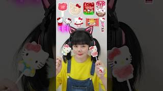 Hello Kitty MUKBANG #tiktok #shorts