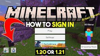 How to Sign in Minecraft 1.21 | Minecraft Pocket Edition Singing Kaise Karen