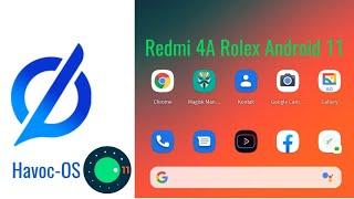 Custom Rom Havoc Redmi 4A Rolex Android 11 Stable Plus Smooth