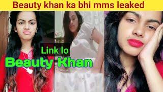 Tik tok star Beauty khan viral video | Cute Beauty khan video | leaked video