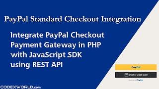 PayPal Standard Checkout Integration in PHP