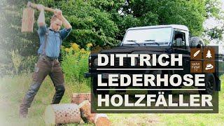 PRODUKT-CHECK: DITTRICH LEDERHOSE »HOLZFÄLLER«