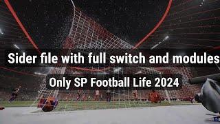 Pes 2021 SP Football Life 2024 Sider file full mods & modules