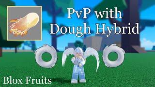 PvP with Dough Hybrid - Blox Fruits Bounty Hunting / Roblox