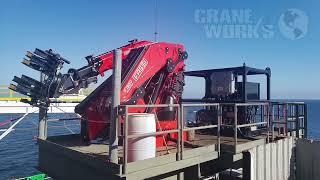Used 2019 Fassi F1950RAFM.2.25 Fassi he-dynamic knuckle boom marine crane for sale | Stock # BM 4789