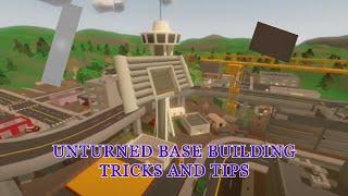 Unturned base building tips and tricks