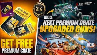 Next Premium Crate Upgradable Skin | Groza + AKM + Scral Expected Skins | PUBGM