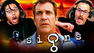 SIGNS (2002) MOVIE REACTION!! FIRST TIME WATCHING!! M. Night Shyamalan | Full Movie Review