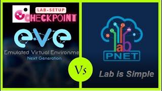 Checkpoint  LAB Setup  - EVE-NG  #eveng   Vs  PNETLAB #pnetlab  