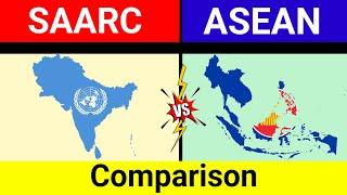 Compare SAARC Country vs ASEAN Country |Data Comparison|Geopedia data