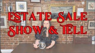 Show & Tell of Estate Sale Items Pt 1 | Estate Sale Baby