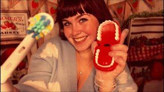 ASMR Strawberry Patch Dentist 🪥(Neurodivergent friendly, tingly roleplay, comforting whispers)