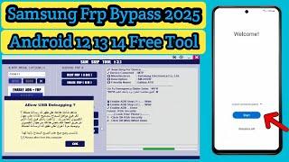 New Update Samsung Frp Bypass 2025 | All Samsung Frp Bypass Android 12/13/14 New Solution FreebTool