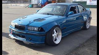 BMW E36 340i V8 - Sound check and shoot!