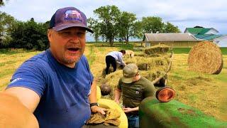 Loading Hay and Harvest Prep