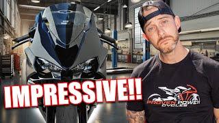 The 2024 Kawasaki ZX-6R DOES make power if you....