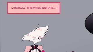 Angel Dust ask Arackniss For a Favour (Hazbin Hotel Comic-Dub)