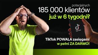 Jak reklamować biznes i sklep internetowy ZA DARMO na Tik-Toku? - testuję na sobie, podaję liczby