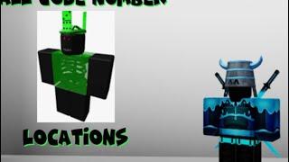 ALL NUMBER LOCATIONS FOR 1x1x1x1 BOSS IN ROBLOX THE CLASSIC HUB!