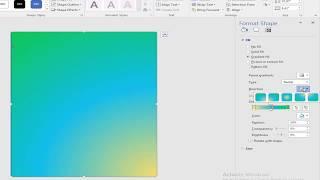 How to Add Gradient Fill Color in Microsoft Word Background 2017