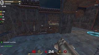 Quake Live - Dismemberment (Free For All Gameplay with Bots)