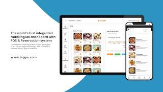 Multilingual POS | Reservation System | QR Digital Menu | Billing Software - ZUYYU