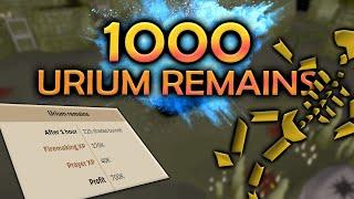 Loot From 1,000 Urium Remains