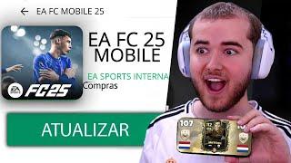 TESTEI a NOVA ATUALIZAÇÃO do FC Mobile (RECOMPENSAS GRÁTIS)