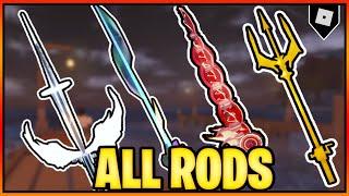 How to get ALL 30 RODS in FISCH || Roblox