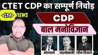 CTET CDP 2023 महामैराथन CDP संपूर्ण निचोड़ (कोहलवर्ग,पियाजे,वाइगोत्सकी) | CTET CDP Preparation 2023