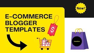 6 Best Free Ecommerce Websites For Blogger Templates With Download Link || Budget2Bytes