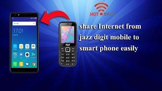 How to share Internet from Ethernet to WiFi | Share internet from Jazz digit to smart phone