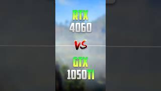 RTX 4060 vs GTX 1050 TI