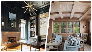 75 Premium Wall Paneling Home Office Design Ideas You'll Love 