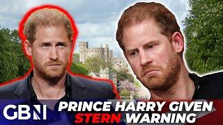 Prince Harry given STERN warning after receiving BRUTAL award backlash: 'We don't want him booed!'