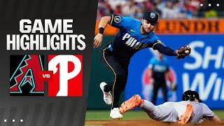 D-backs vs. Phillies Game Highlights (6/21/24) | MLB Highlights