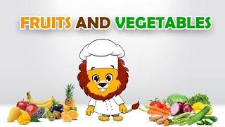 Fruits & Vegetables | Phonics Alphabets | ABC | English Rhyme | SuperCubs International Playschool