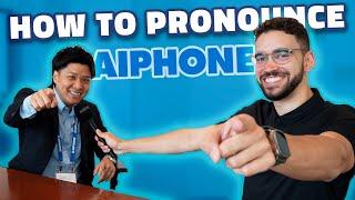 How to Pronounce "Aiphone" | Meet the Humans Behind the Intercoms