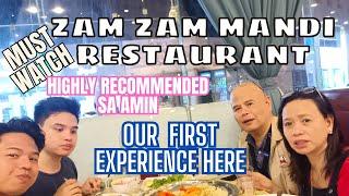 ZAM ZAM MANDI RESTAURANT DEIRA DUBAI UAE|HIGHLY RECOMMENDED MIDDLE EASTERN FOODS|PLACE TO EAT