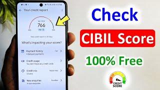 how to check cibil score for free | cibil score kaise check kare | apna cibil score kaise check kare