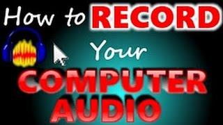 How to record audio in Windows