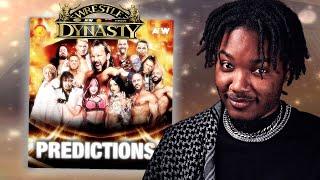 Wrestle Dynasty Predictions!