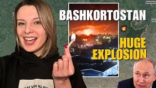 BASHNEFT HUGE EXPLOSION: BASHKORTOSTAN ON FIRE Vlog 971: War in Ukraine